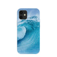 Coque Big Wave bleu poudre pour iPhone 12 Mini