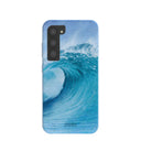 Coque Samsung Galaxy S23 Big Wave bleu poudre