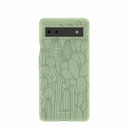 Coque Google Pixel 6a Cactus Vert Sauge