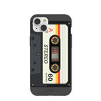 Black Cassette iPhone 14 Plus Case