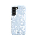 Coque pour Samsung Galaxy S22 à motif rodéo côtier bleu poudre