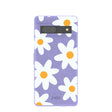 Coque Google Pixel 7a à motif marguerites lavande