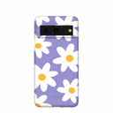 Coque Google Pixel 8 à motif marguerites lavande