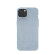 Coque pour iPhone 13 bleu poudre Ebb and Flow
