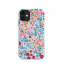 Powder Blue Fleurs iPhone 11 Case