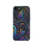 Black Galaxy Swirls iPhone 6/6s/7/8/SE Case