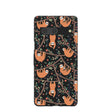 Coque Google Pixel 7 à motif de paresseux de la jungle noire