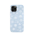 Coque bleu poudre Let it Snow pour iPhone 12 Pro Max