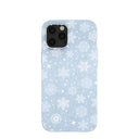 Coque bleu poudre Let it Snow pour iPhone 12 Pro Max