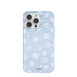 Powder Blue Let it Snow iPhone 14 Pro Max Case