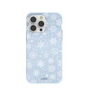 Powder Blue Let it Snow iPhone 14 Pro Max Case