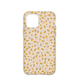 Coque iPhone 11 Pro Coquillage Petites Fleurs Jaunes