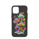 Coque Forêt Magique Noire pour iPhone 12 Mini 