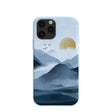 Coque pour iPhone 11 Pro « Murs brumeux bleu poudre »