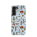 Coque Samsung Galaxy S22 bleu poudre Nature Walks