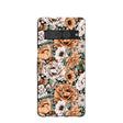 Coque Google Pixel 7 Pro à motif de pivoines noires
