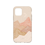 Seashell Pink Peaks iPhone 11 Pro Case