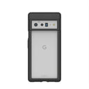 Coque transparente avec bord noir pour Google Pixel 6 Pro