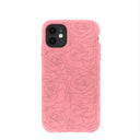 Bubblegum Pink Rosettes iPhone 11 Case