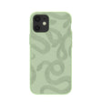 Coque Sage Green Snaky pour iPhone 12/iPhone 12 Pro