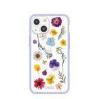 Clear Springtime iPhone 13 Mini Case With Lavender Ridge