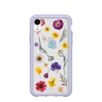 Clear Springtime iPhone XR Case With Lavender Ridge