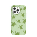 Coque Tiny Turtles vert sauge pour iPhone 14 Pro